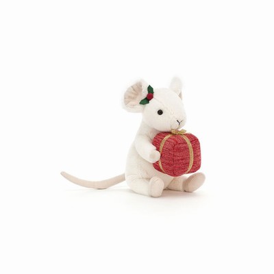 Jellycat Merry Mouse Present New Zealand | HZNWT7193